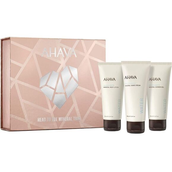 AHAVA Head to Toe Mineral Trio 3-3.4oz D7